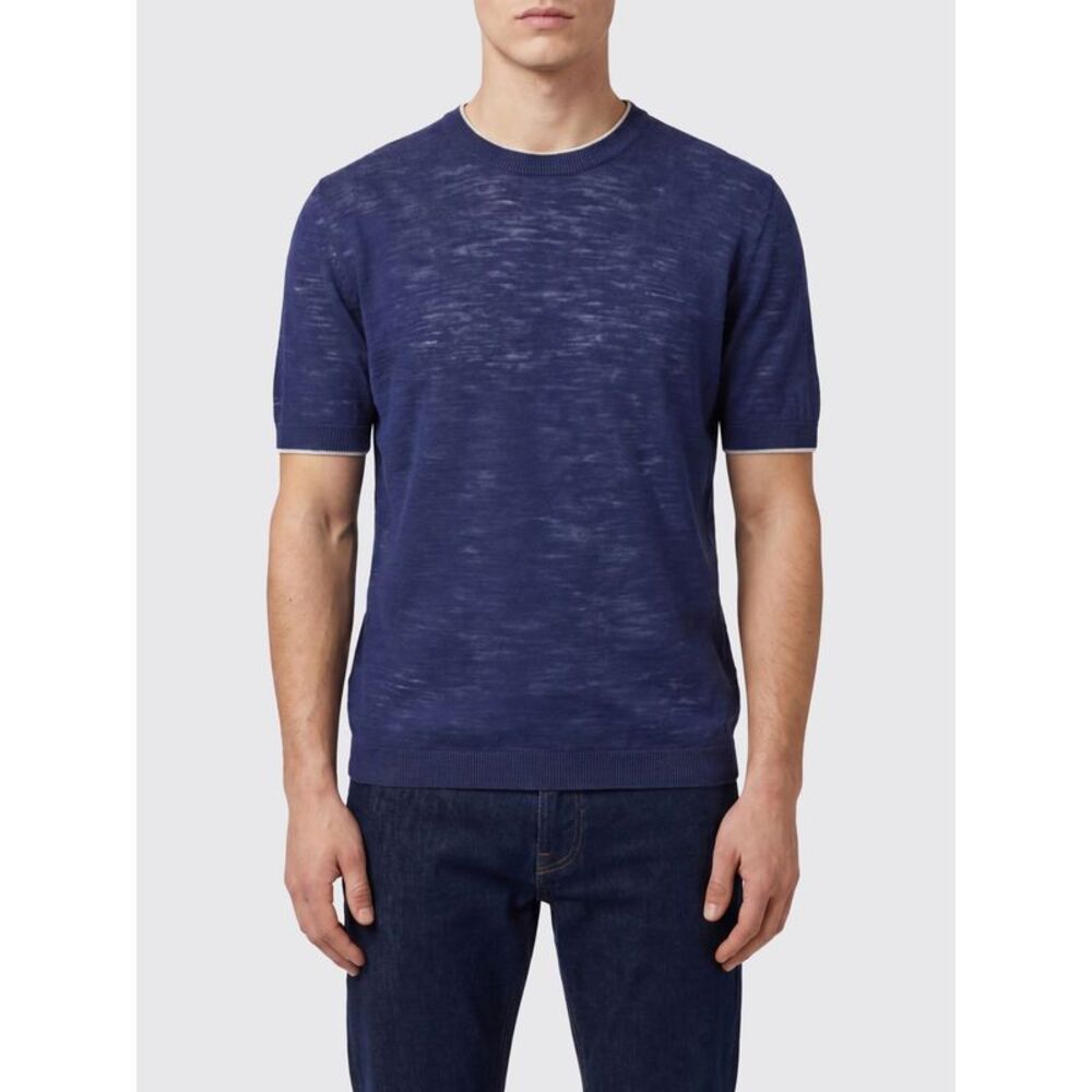 Brooksfield Sweater Men Indigo